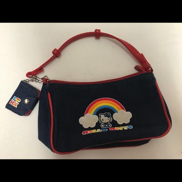 Hello Kitty Denim Purse 